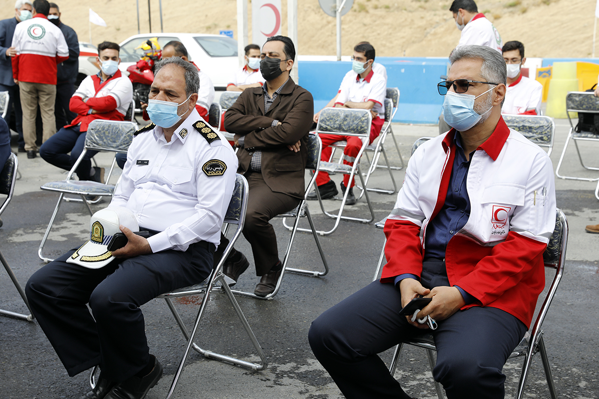 افتتاح پایگاه جاده ای ازادراه تهران شمال